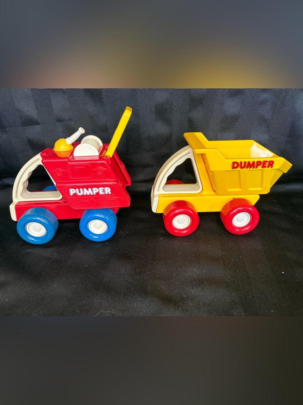 Vintage Buddy L Pumper 1980's Toy Firetruck Water Pumper